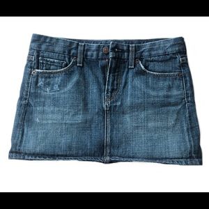 Citizens of humanity women’s Jean skirt size 27